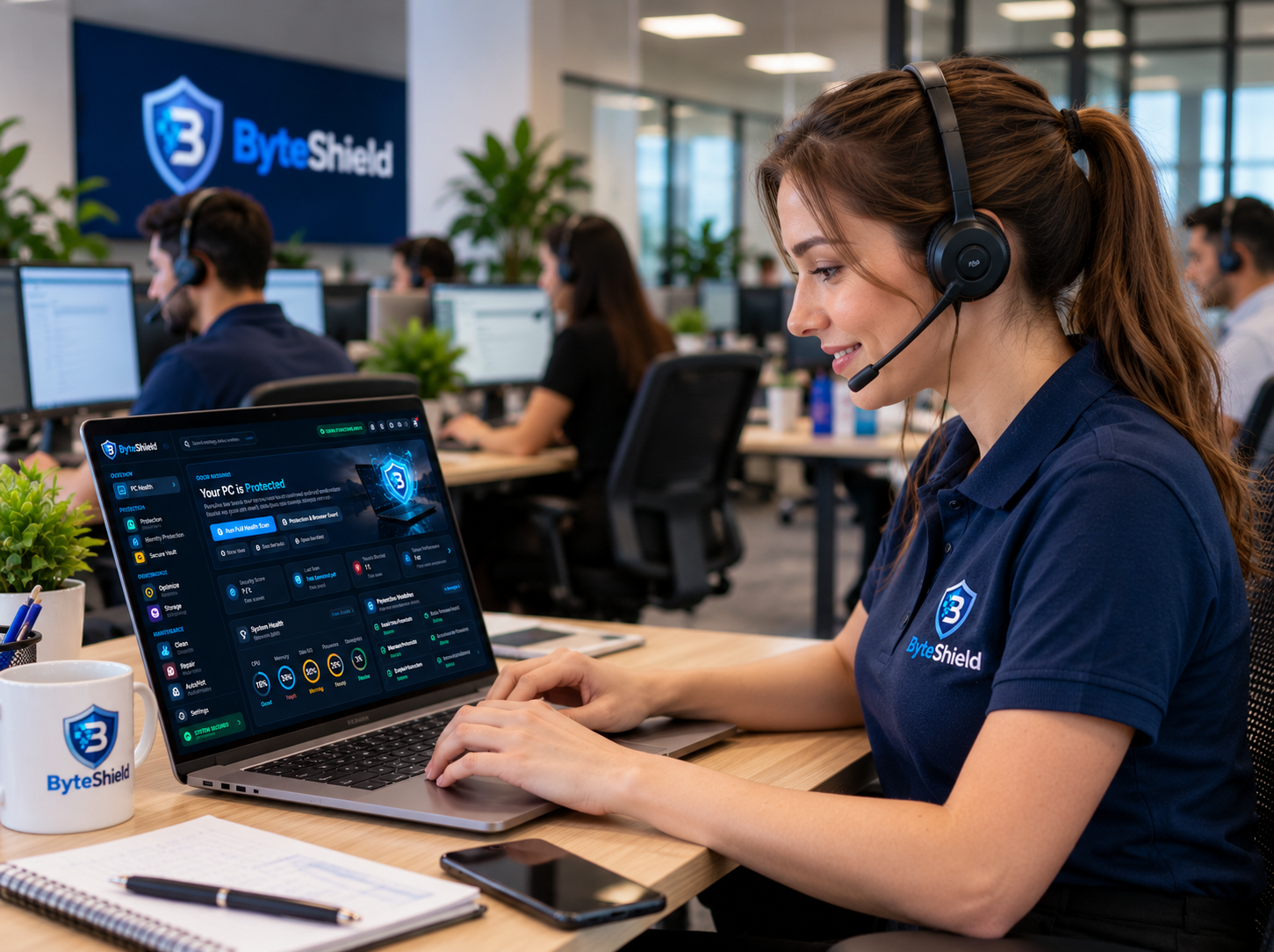 ByteShield Security Operations Center and Technical Team